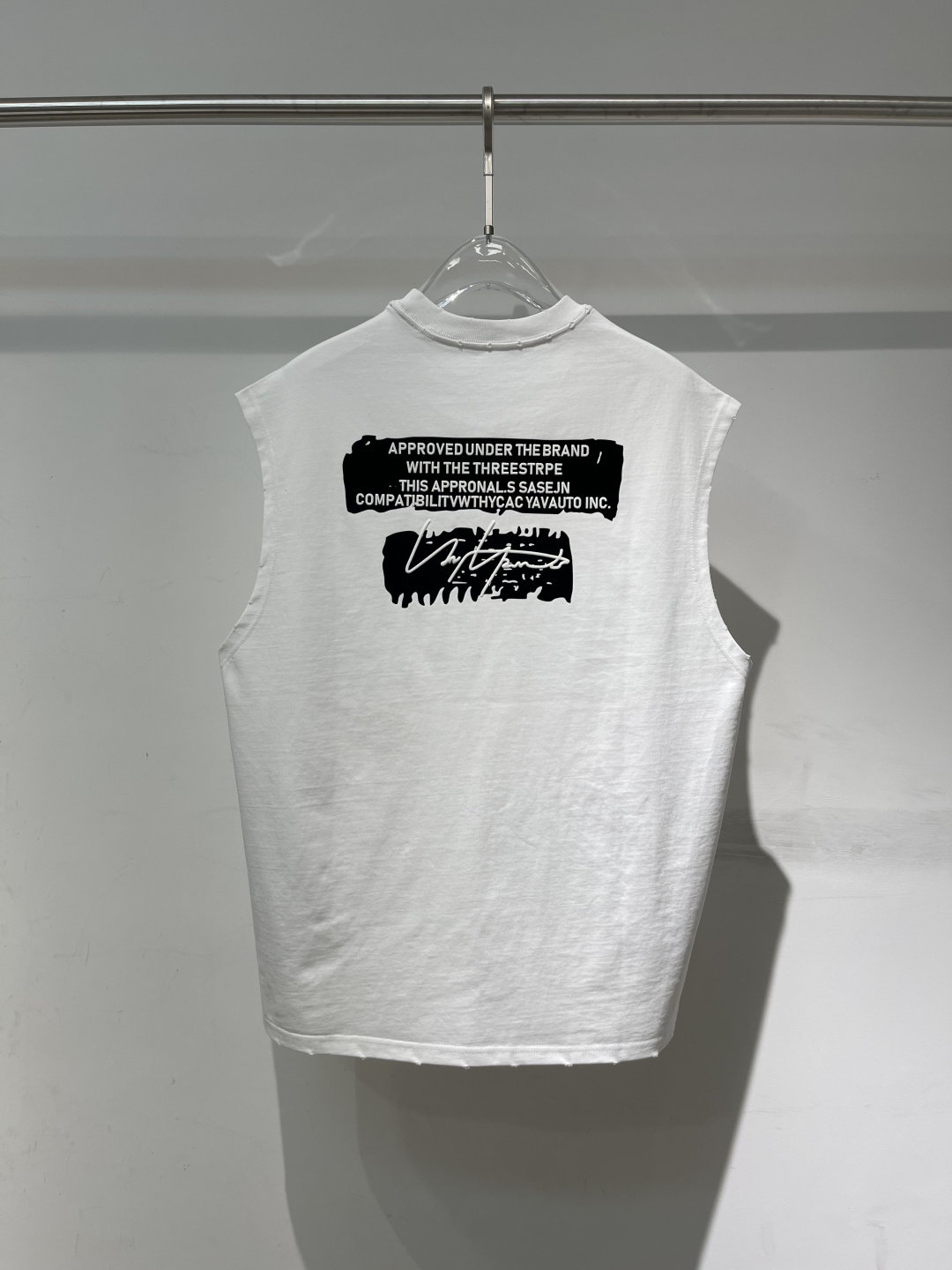 2026春夏新款 Y-3植绒坎肩背心 XS S M L XL