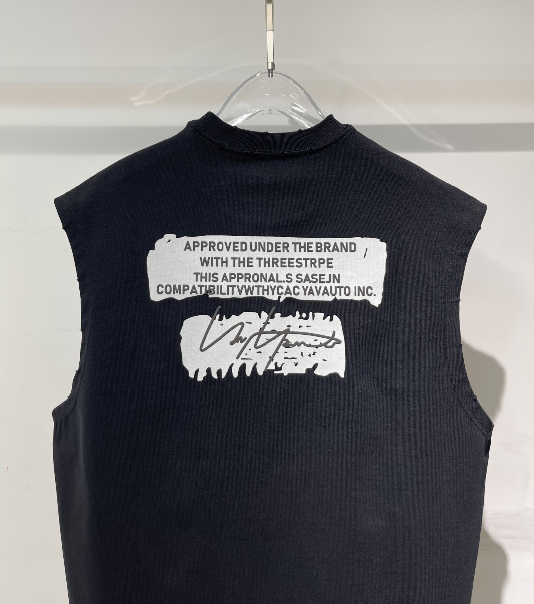 2026春夏新款 Y-3植绒坎肩背心 XS S M L XL