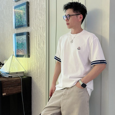 蒙口短袖 黑色白色咖色(m-5XL) 1.采用的是纯棉面料,240克重,面料纹路平整清晰,手感挺括有型,柔软亲肤 2.前 蒙口短袖 黑色白色咖色(m-5XL) 1.采用的是纯棉面料,240克重,面料纹路平整清晰,手感挺括有型,柔软亲肤 2.前