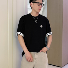蒙口短袖 黑色白色咖色(m-5XL) 1.采用的是纯棉面料,240克重,面料纹路平整清晰,手感挺括有型,柔软亲肤 2.前 蒙口短袖 黑色白色咖色(m-5XL) 1.采用的是纯棉面料,240克重,面料纹路平整清晰,手感挺括有型,柔软亲肤 2.前
