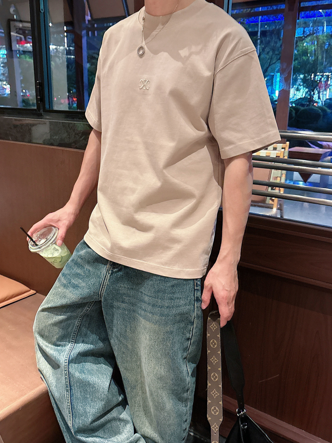 秋季新款短袖 420克重微宽松版型 M~3xl