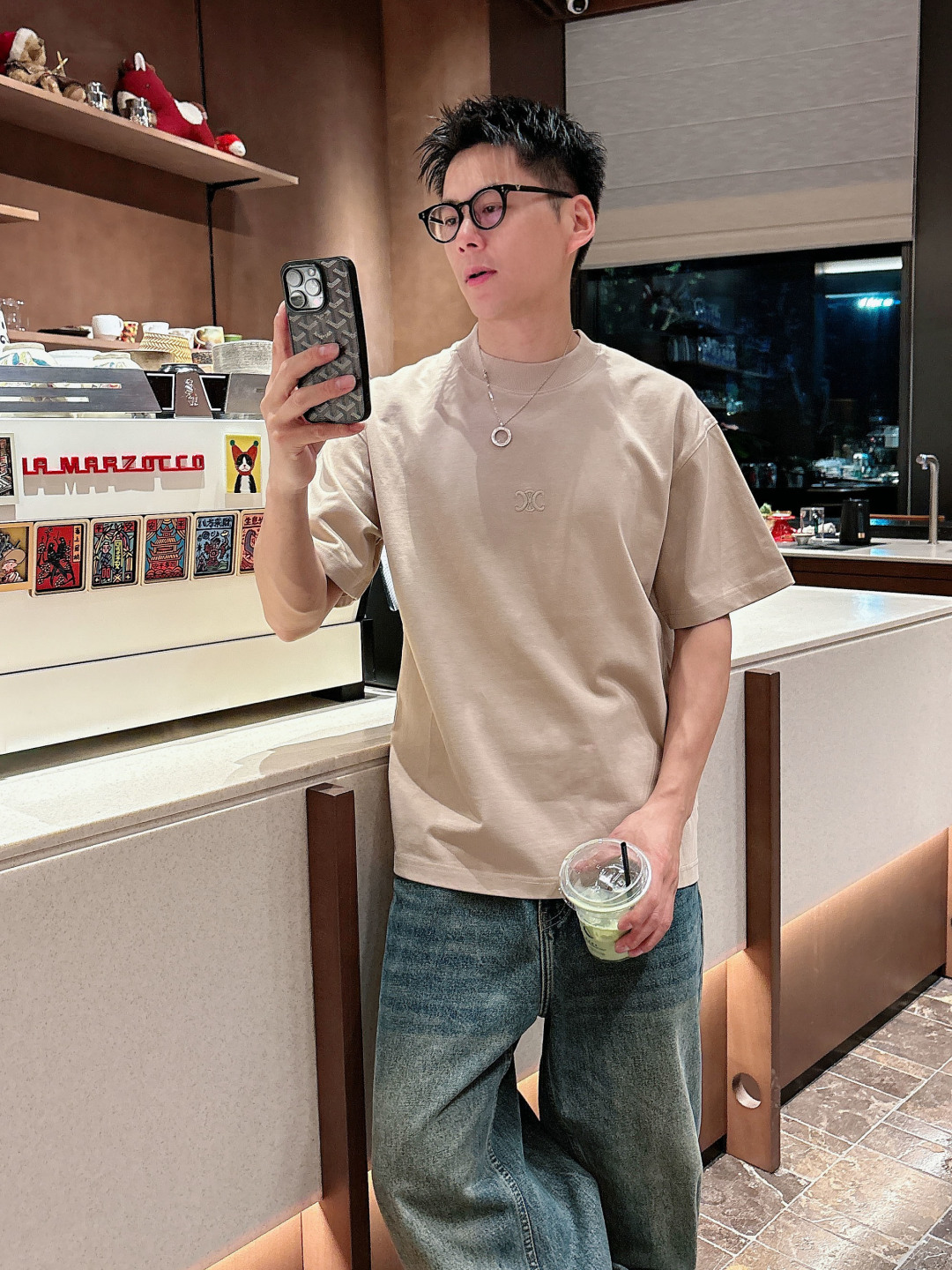 秋季新款短袖 420克重微宽松版型 M~3xl