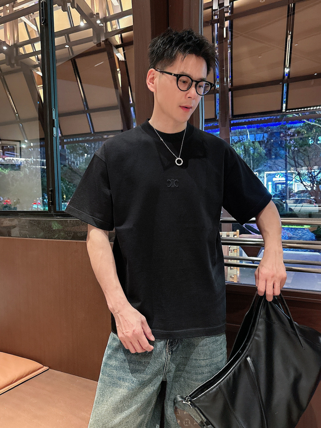 秋季新款短袖 420克重微宽松版型 M~3xl