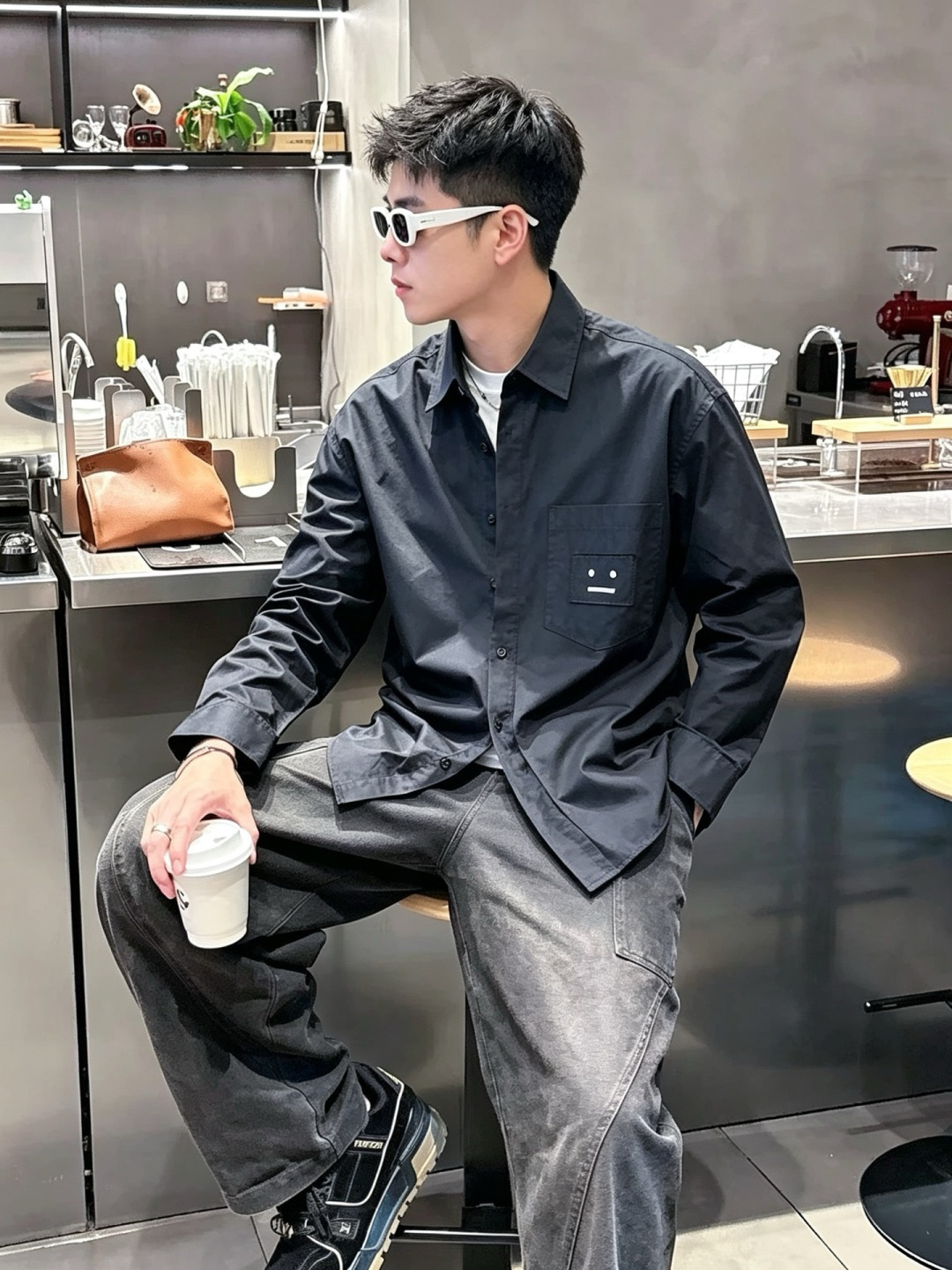 2026秋季新款 Acne 长袖衬衣 M-3XL