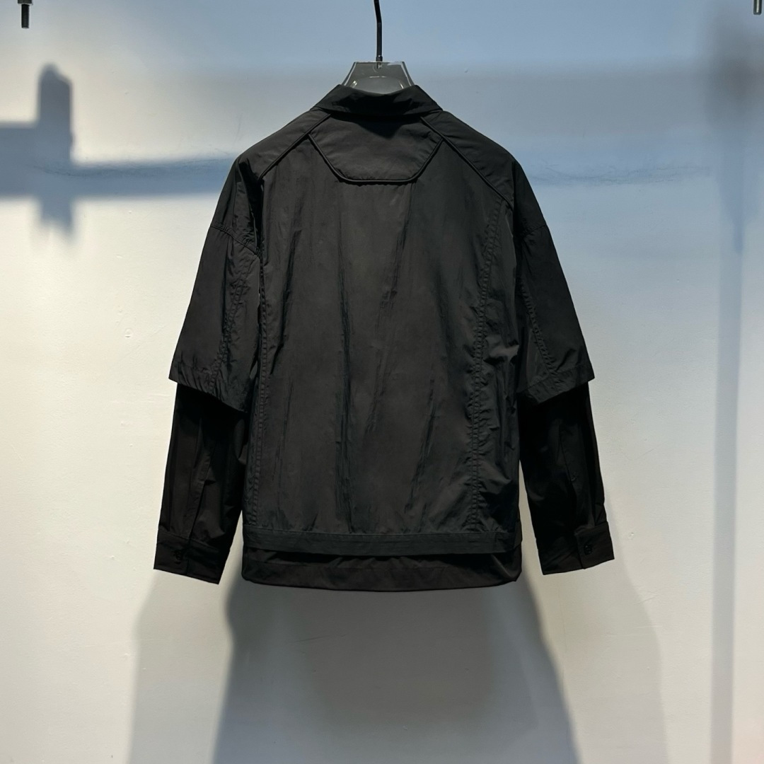 秋冬新款外套上新🔥 颜色：黑 码数：M-2XL 款号：