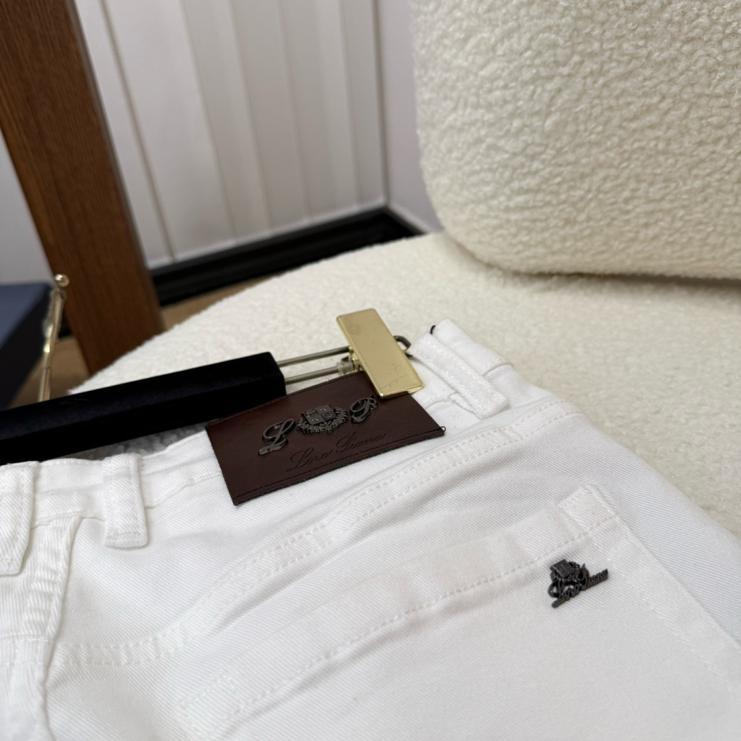 Loro Piana 新品上市 FW四季款新款男士休闲牛仔裤，顶级品质！渠道订单，官网同步出售！！原厂订制牛仔全棉材质！