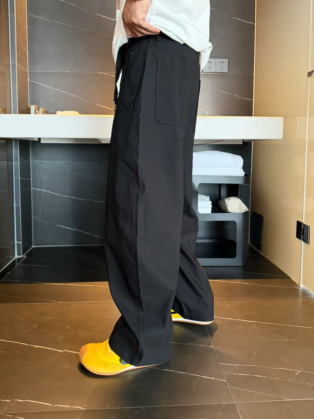 新款休闲裤 弯刀直筒裤型 M~3xl