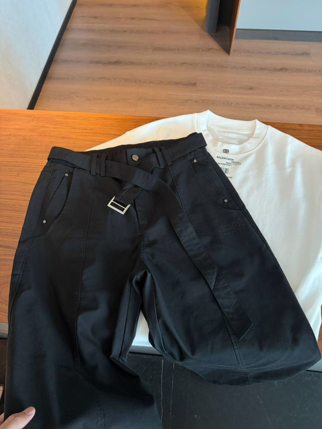 新款休闲裤 弯刀直筒裤型 M~3xl