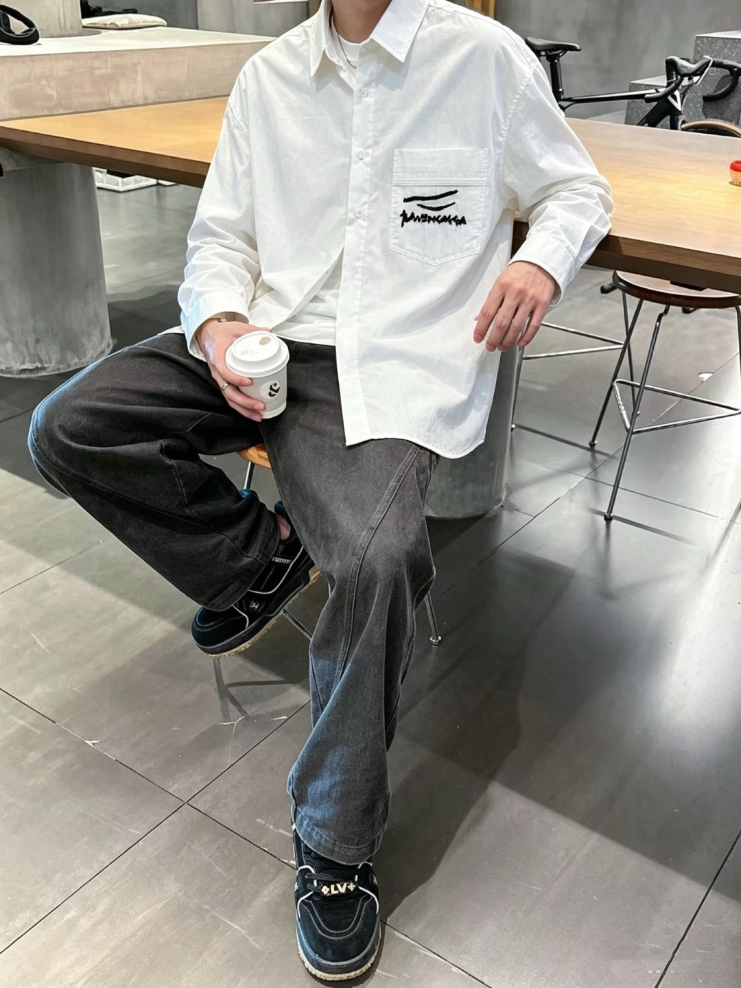 2026秋季新款 巴黎长袖衬衣 M-3XL