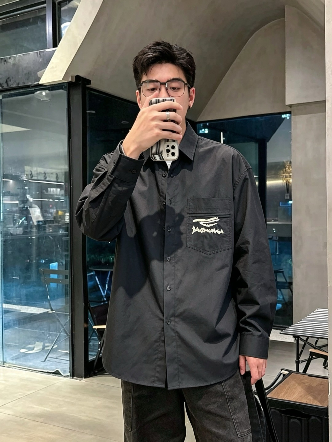 2026秋季新款 巴黎长袖衬衣 M-3XL