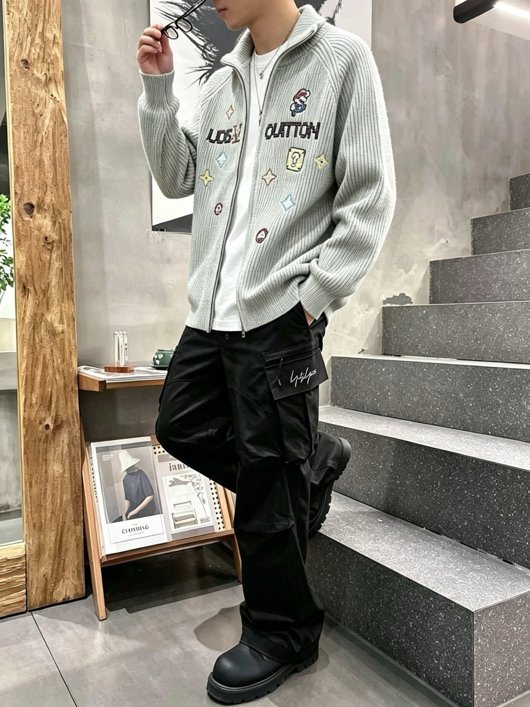 2026秋冬新款 驴家刺绣毛衣 M-3XL
