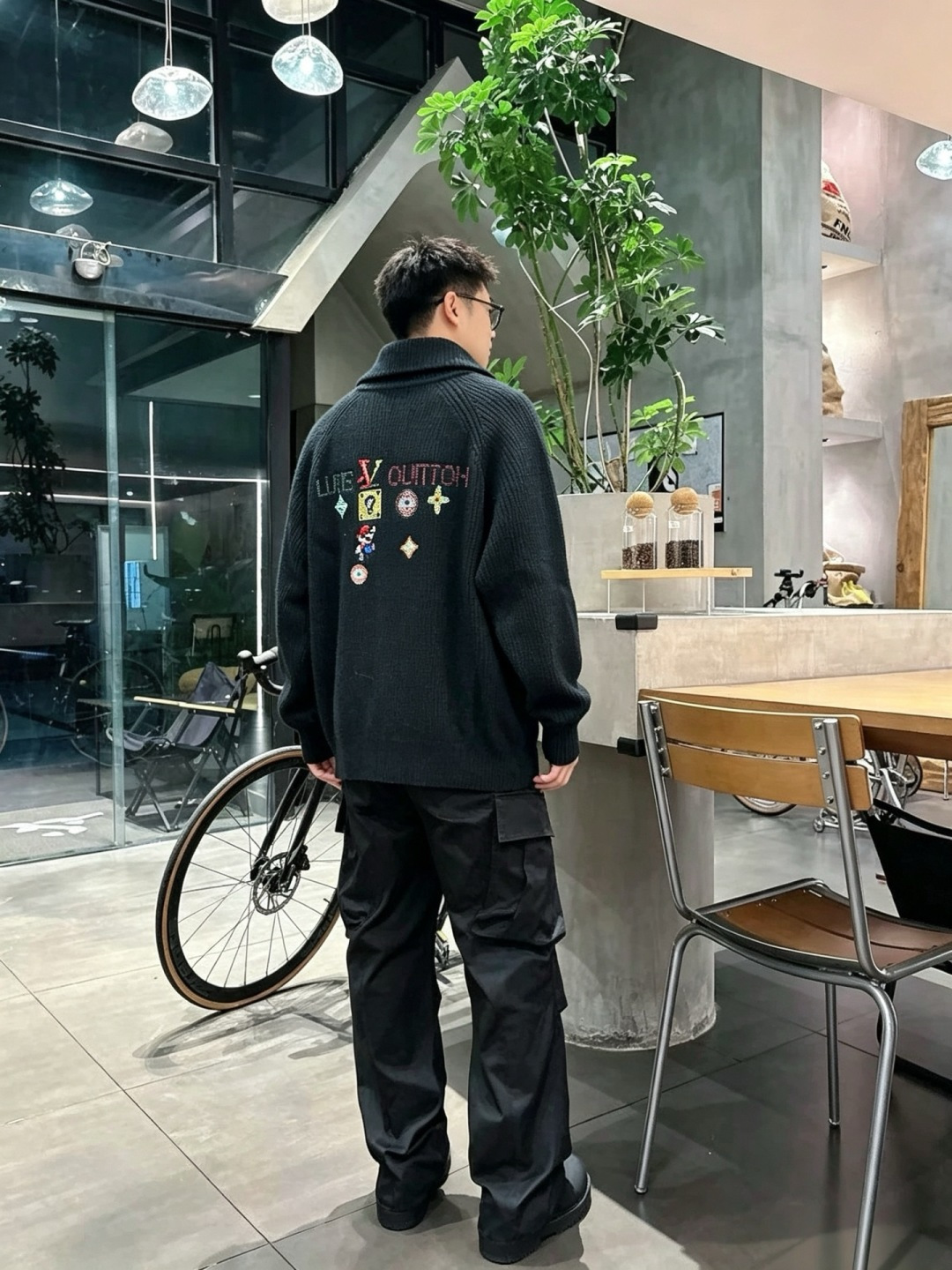 2026秋冬新款 驴家刺绣毛衣 M-3XL
