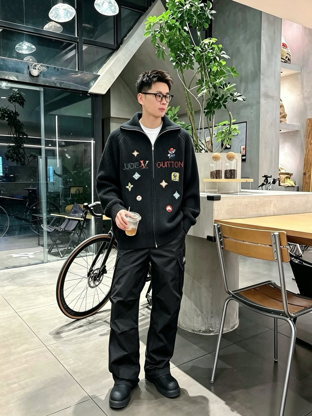 2026秋冬新款 驴家刺绣毛衣 M-3XL