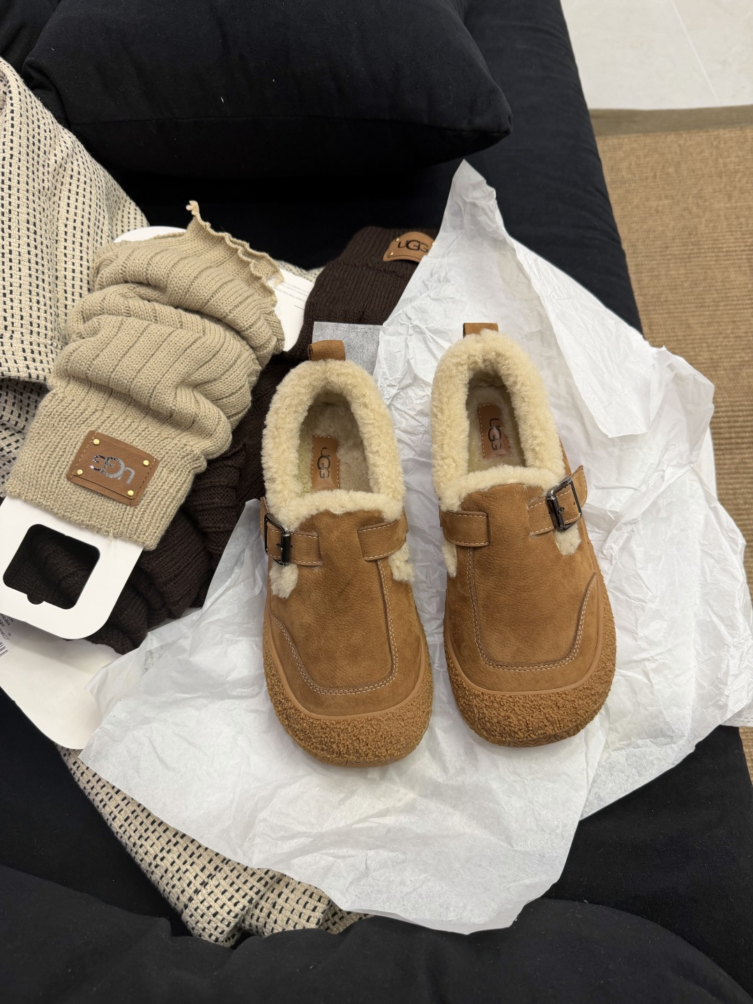 NO:651329,Maroon, furry shoes19860909栗色,毛毛鞋,Women's Shoes