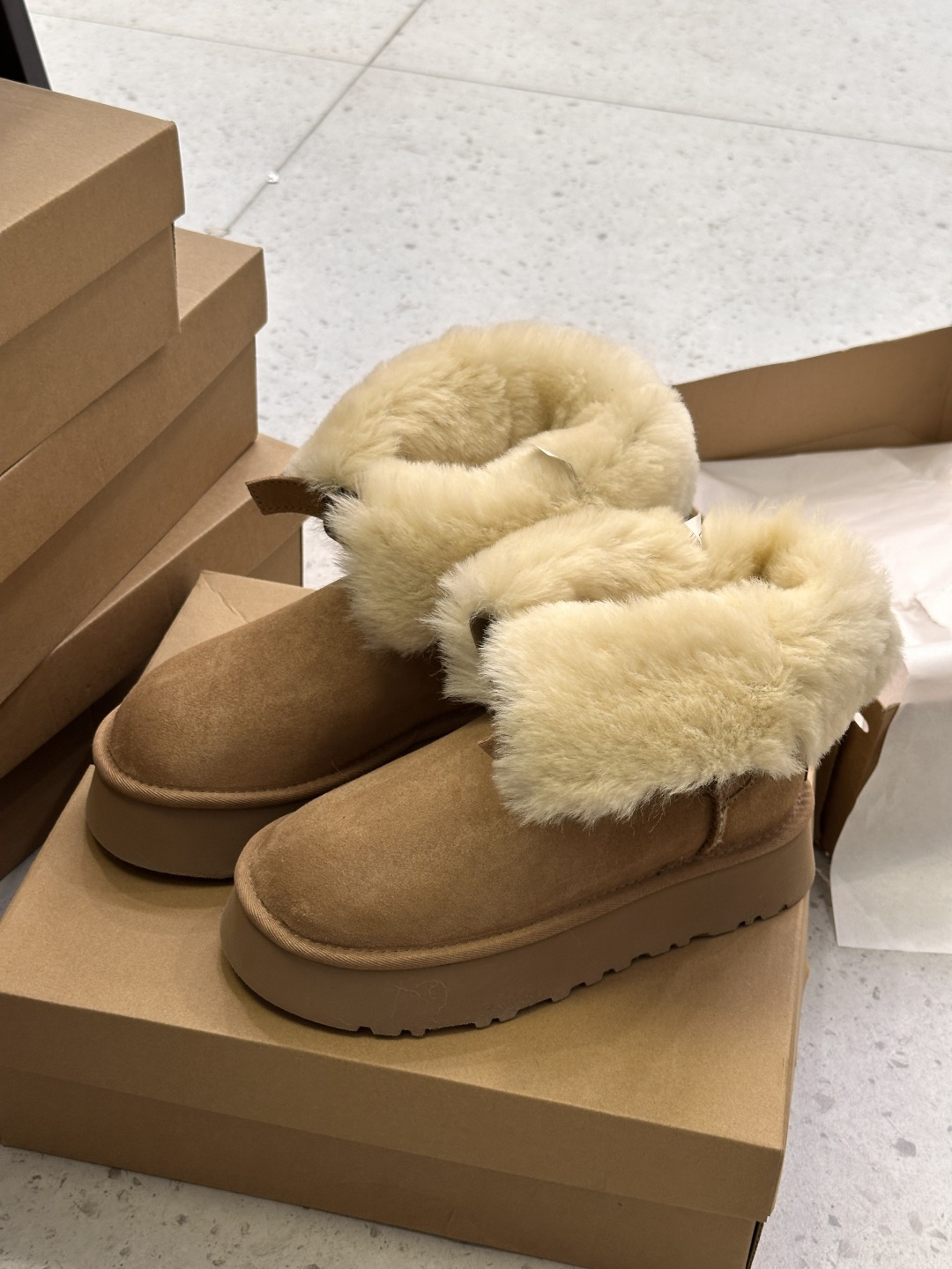 NO:651317,Maroon | Two-piece leather buckle boots, snow boots, boots19860909栗色｜两穿皮扣靴,雪地靴,boots,Women's Shoes