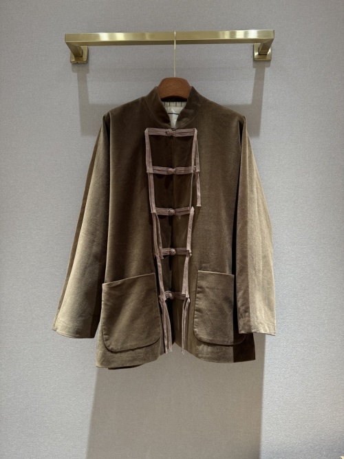 Uma Wang 2025 New Autumn/Winter Chinese Style Corduroy Jacket 1 Uma Wang 2025 New Autumn/Winter Chinese Style Corduroy Jacket