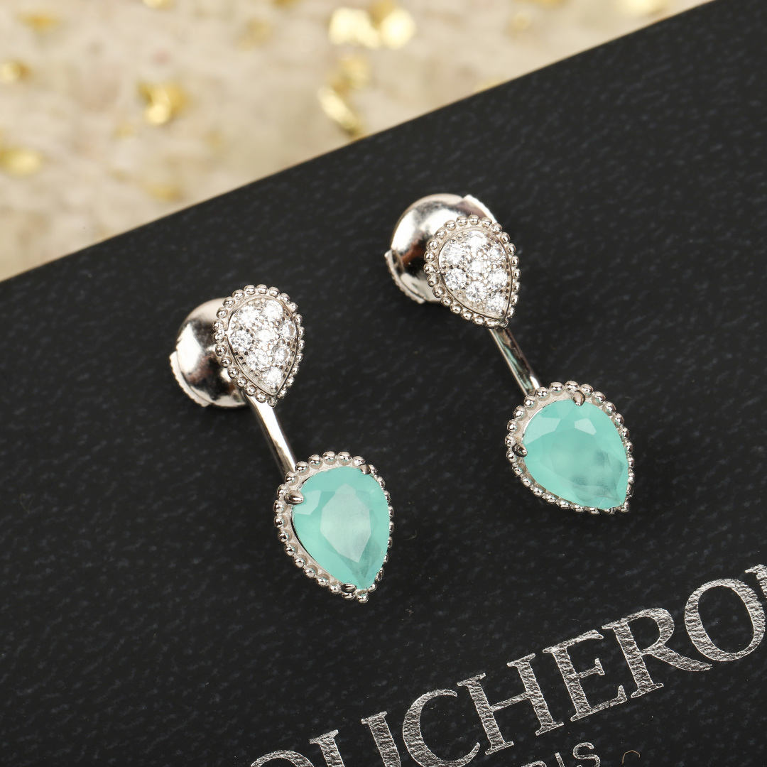 Elegant Serzent Bohème Electronic Rings with Diamonds and Gold Pearls - 图片 3
