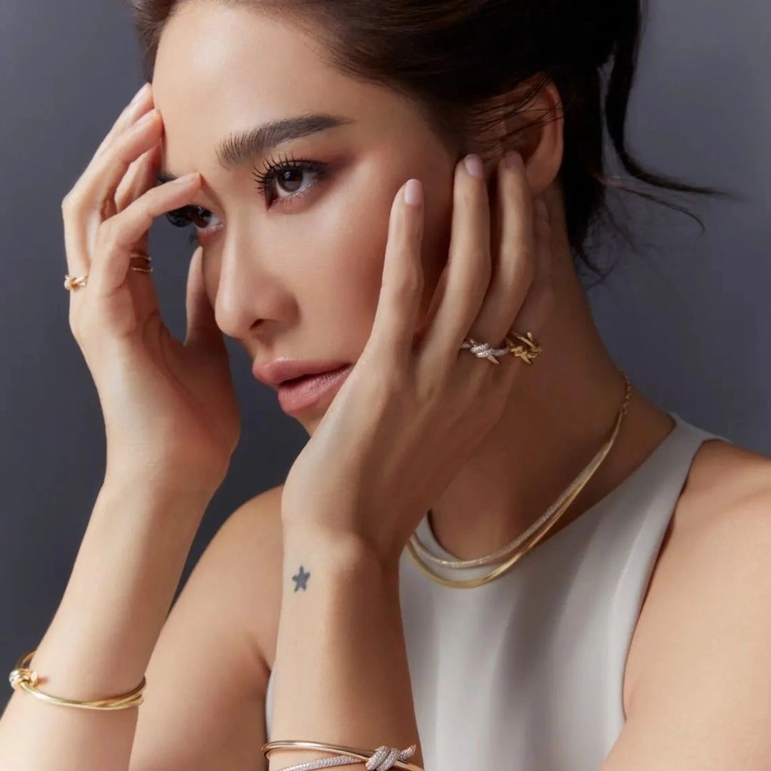 [Tiffany & Co. Jewelry]206436 [Our Product] Twisted Band Diamond Bracelet Only