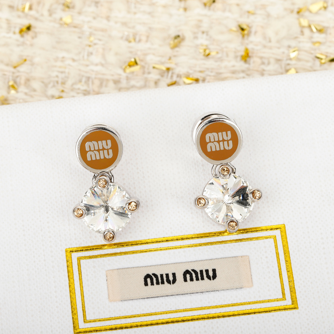 미우미우 귀걸이 61097 Miu Miu Earrings 상세 이미지 7