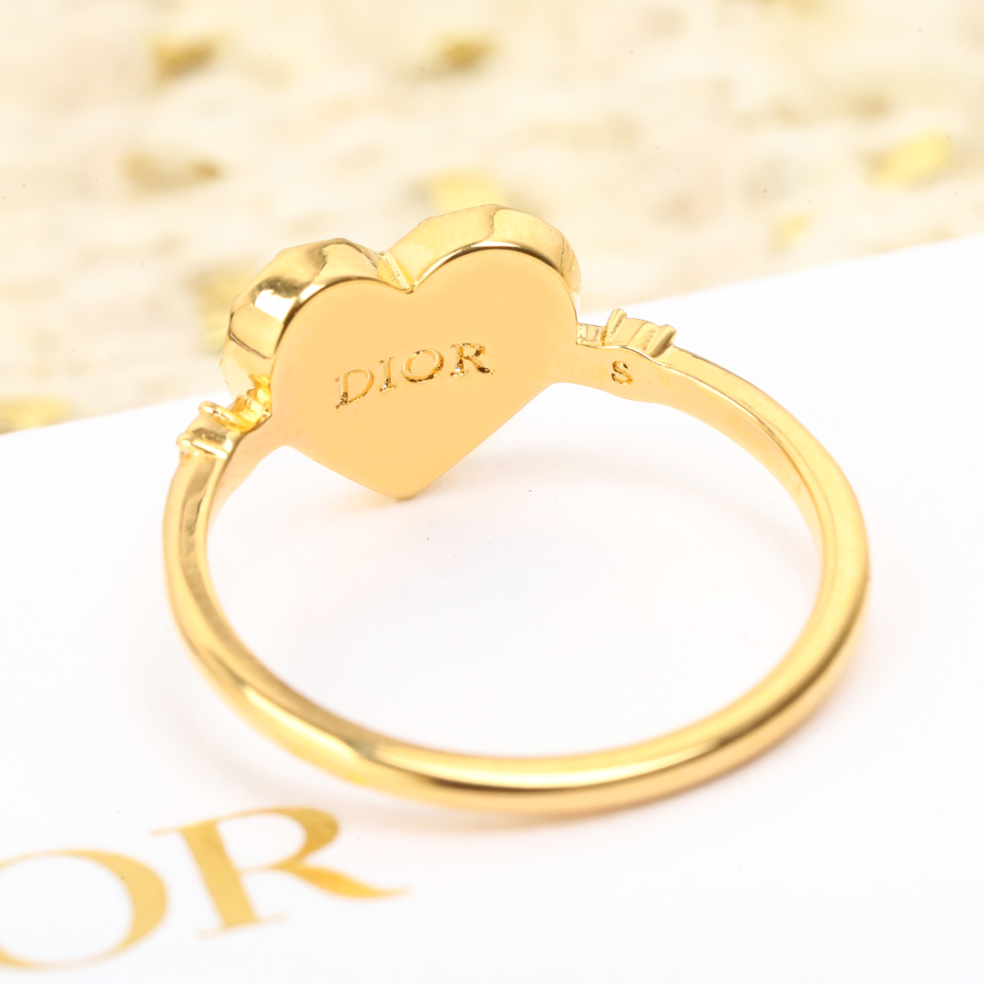 Latest Love Ring by D!or: Silver Shadow Crystal, Simple and Perfect Match - 图片 6