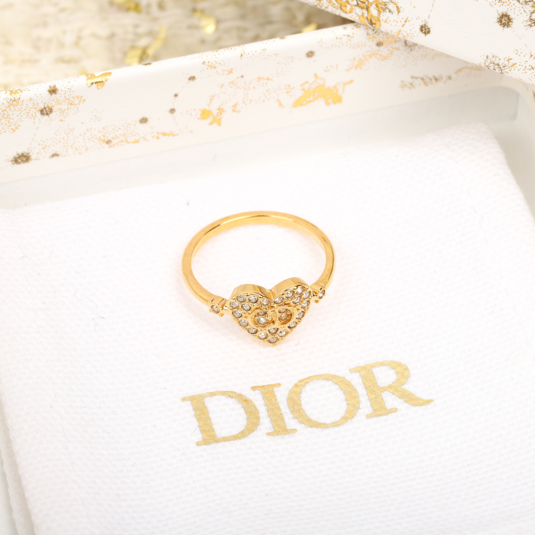 Latest Love Ring by D!or: Silver Shadow Crystal, Simple and Perfect Match - 图片 2