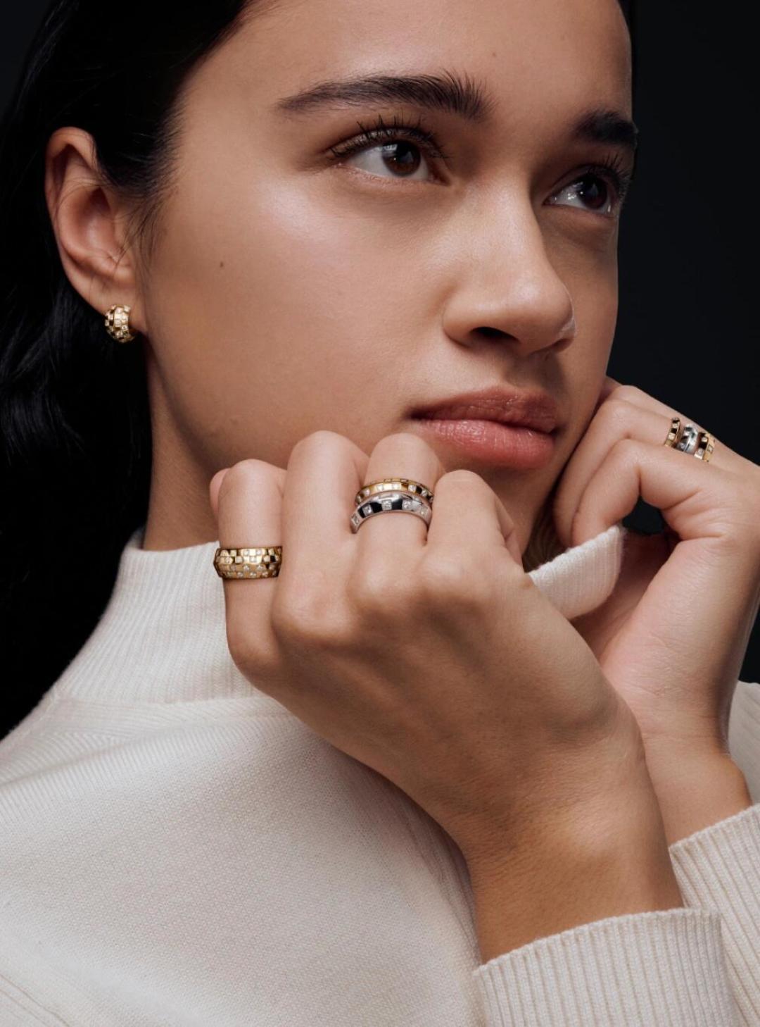 [Louis Vuitton Jewelry]211986[Made by us]LEDAMIERDELOUISVUITTON diamond earrin