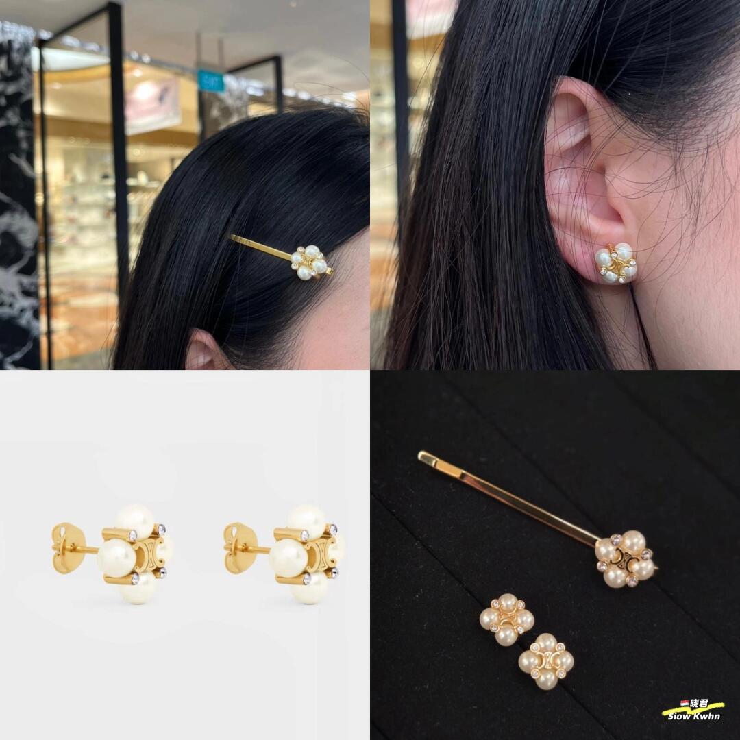 Stylish and Creative Schwarlow Pearl Earrings: A Timeless Vintage Design - 图片 6