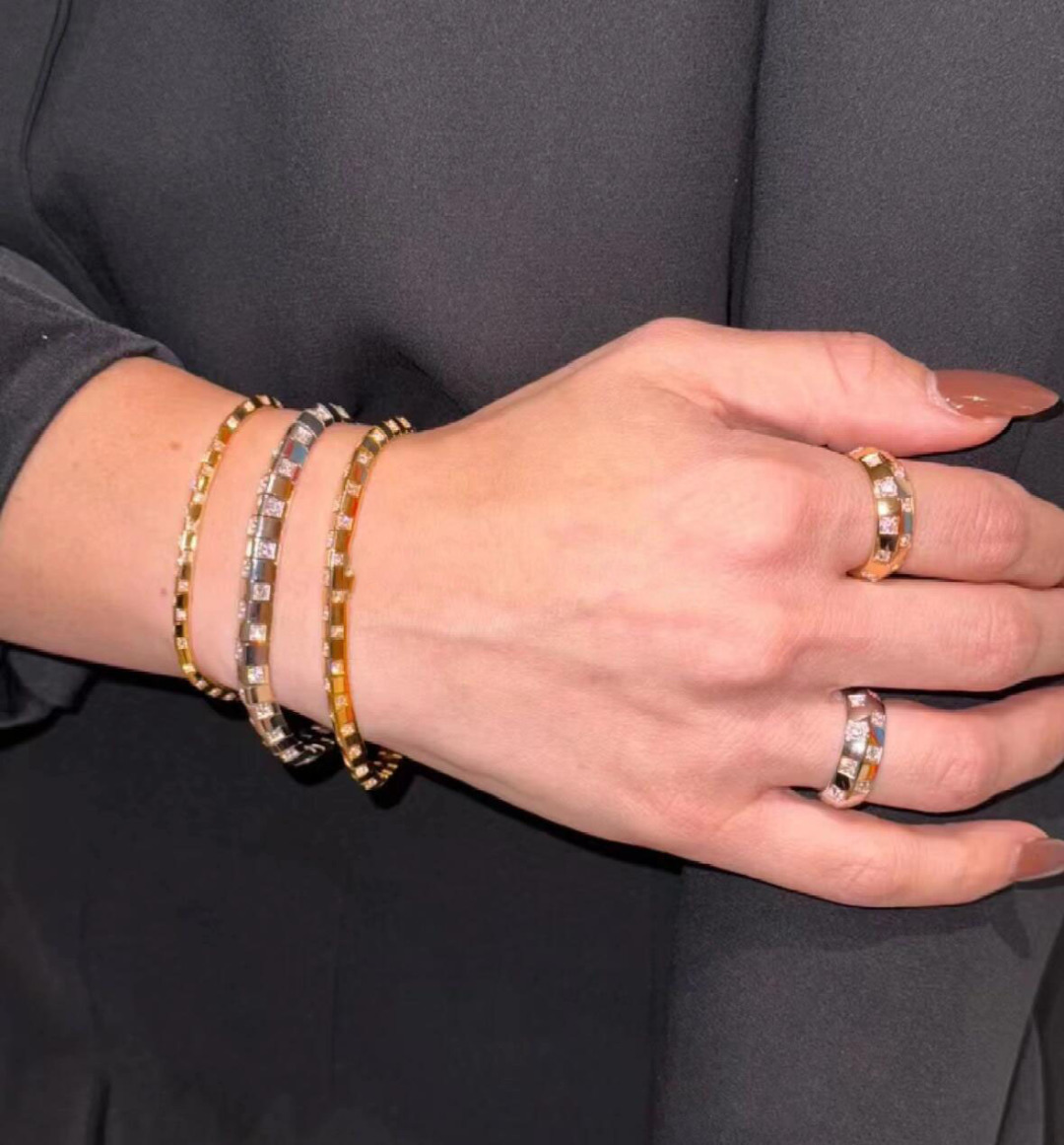 [Louis Vuitton Jewelry]250062[Made by us] LeDamier de Louis Vuitton Ring You c
