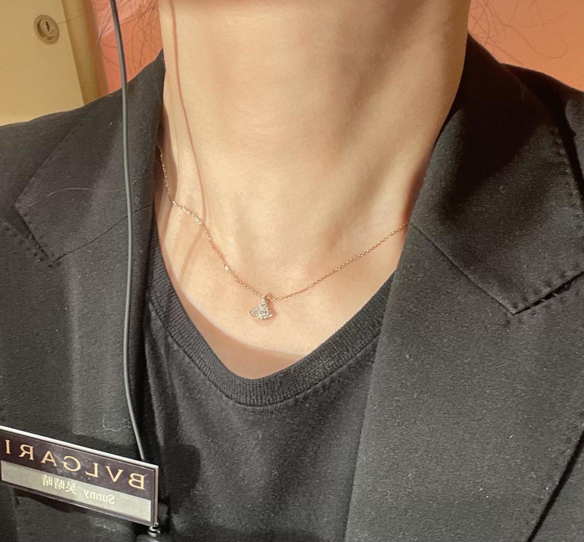 [Bulgari Jewelry]211546[Our production]MINI small skirt necklace You can order