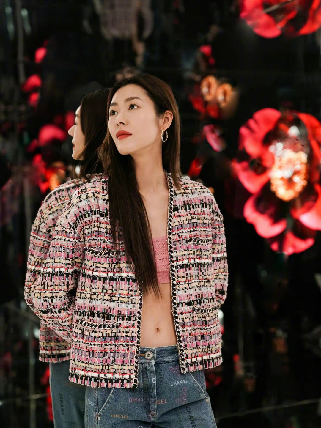 [Chanel Jewelry]206338[We produce] Rhombic earrings Only make the right versio