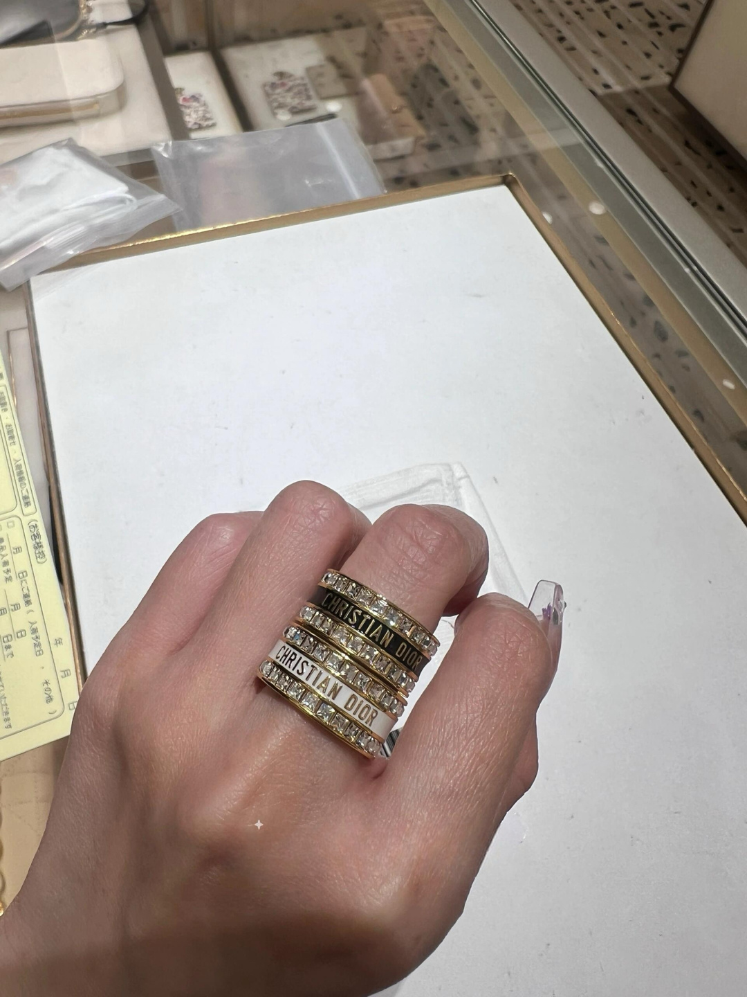 NO:634481,Hands-on pictures, Cardia high-end jewelry19860909上手图,,卡迪亚高端饰品,Jewelry