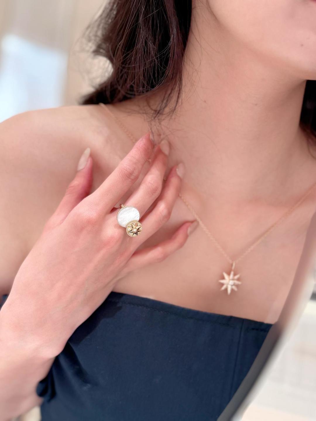 Luxurious Jewelry: Real Gold Drill with Silver Plating and Precision Work - 图片 2