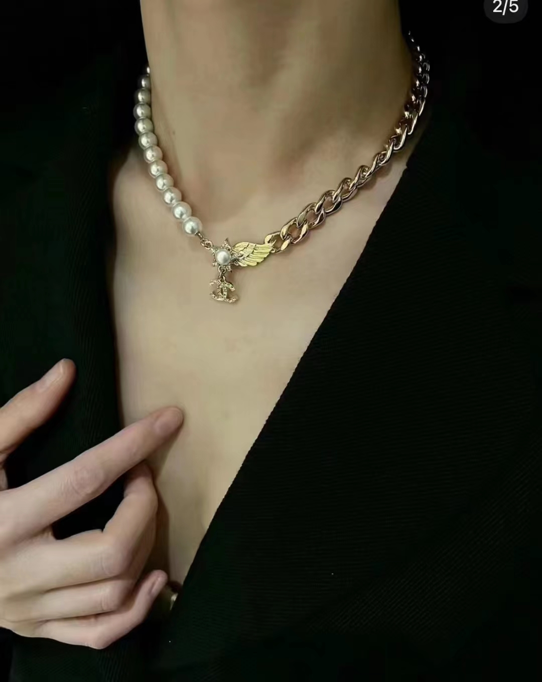 【】官网 7300！量大咨询客Fu❗️

【香 24C五角星翅膀双cchoker】长度可调节！🤩🤩真的是