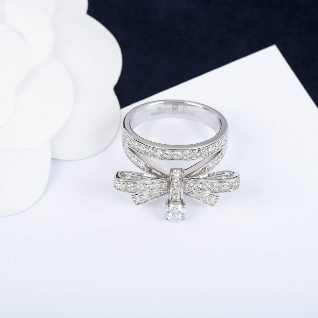 【我们出品】蝴蝶结戒指  zp🆕96000+，认准唯一一家真正购入珠宝类zp🆕开发的，可订做18K真金真