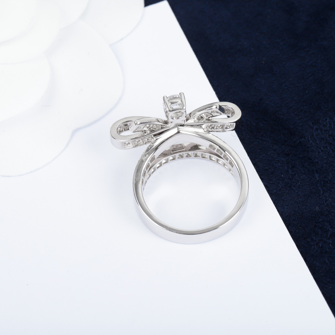 【我们出品】蝴蝶结戒指  zp🆕96000+，认准唯一一家真正购入珠宝类zp🆕开发的，可订做18K真金真