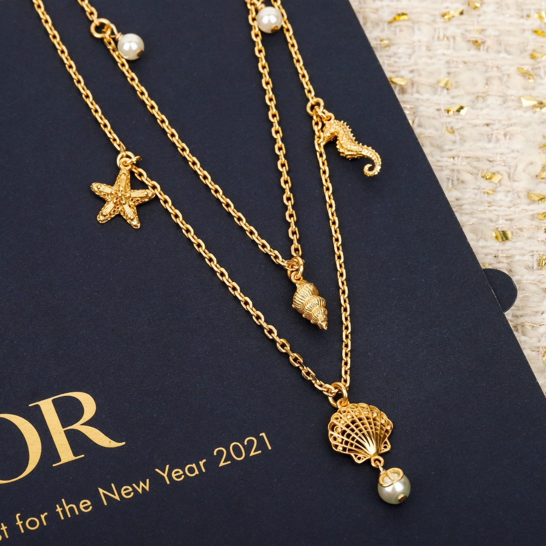 【我们出品】zp🆕 6800，❗️

【D!or 海洋生物项链】2025早春款！把辽阔的海洋戴在手上，这