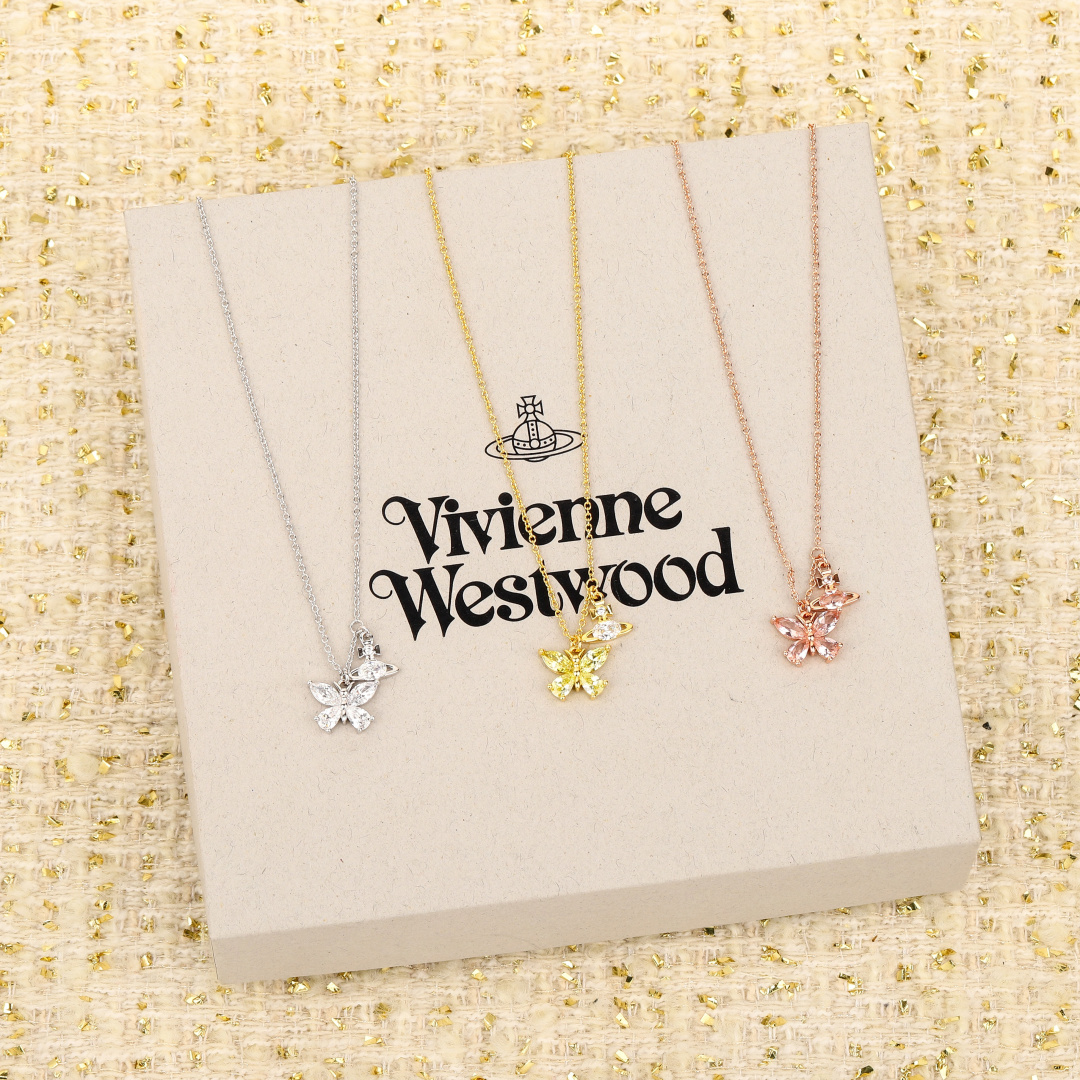 【我们出品】！

【vivi 超仙蝴蝶项链】绝美💗太梦幻了❣️今年必备的蝴蝶🦋，九紫离火！大运当然❤️🔥