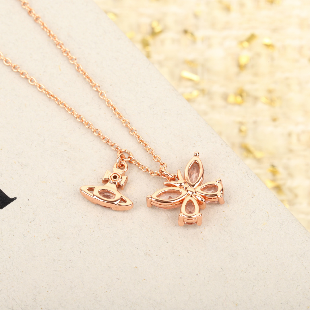 【我们出品】！

【vivi 超仙蝴蝶项链】绝美💗太梦幻了❣️今年必备的蝴蝶🦋，九紫离火！大运当然❤️🔥