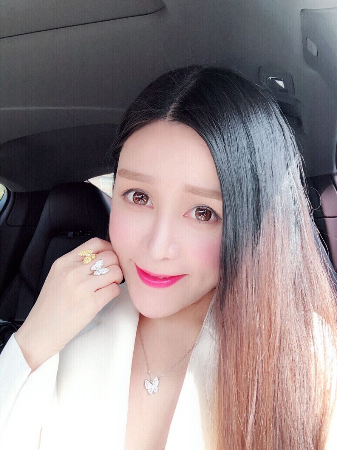 Luxury Butterfly Jewelry Series: P925 Silver Ring with Asymmetric Design – ZP💰945,000+ - 图片 9