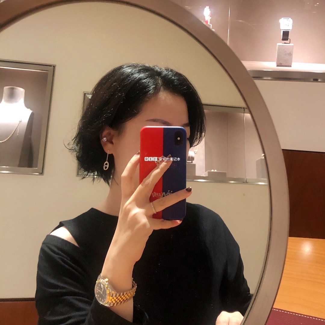 “925 Pure Silver Earrings with Champagne Gold and Platinum Plating” - 图片 8