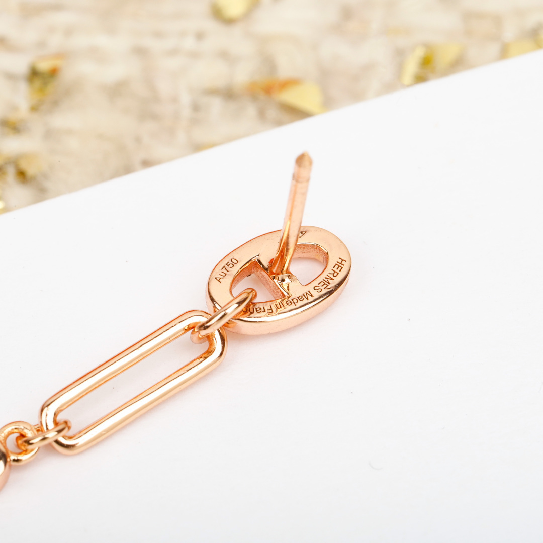 Trendy 18-K Gold Pig Noserings with 925 Silver Material – Modern Classic Accessories. - 图片 6