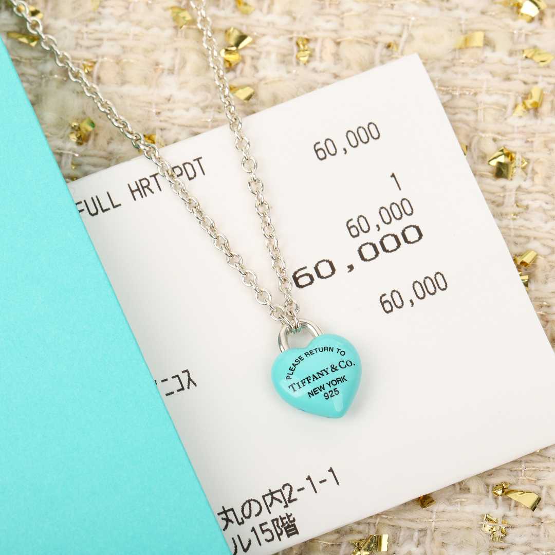 【我们出品】zp🆕3450 ，

25年情人节限定爱心滴油珐琅项链 Double Heart Tag 迷