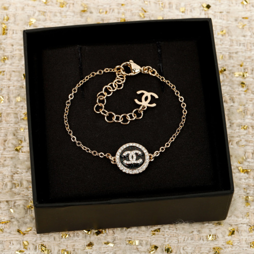 Chanel Black Enamel Round Bracelet 25B, New Fall/Winter Collection 1 Chanel Black Enamel Round Bracelet 25B, New Fall/Winter Collection