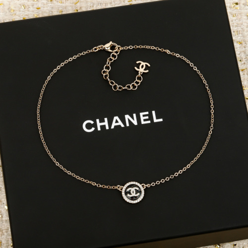 Chanel Black Round Enamel Necklace 25B - A Stunning New Addition 1 Chanel Black Round Enamel Necklace 25B - A Stunning New Addition