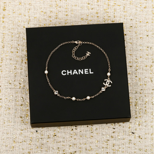 Chanel Heart Chain Pearl Necklace - Elegant Love-Inspired Jewelry 1 Chanel Heart Chain Pearl Necklace - Elegant Love-Inspired Jewelry