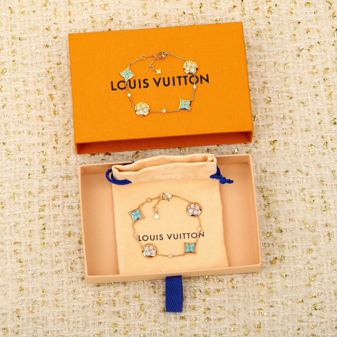 Color Blossom Star and Sun Multi Motif Georges Vuitton Monogram