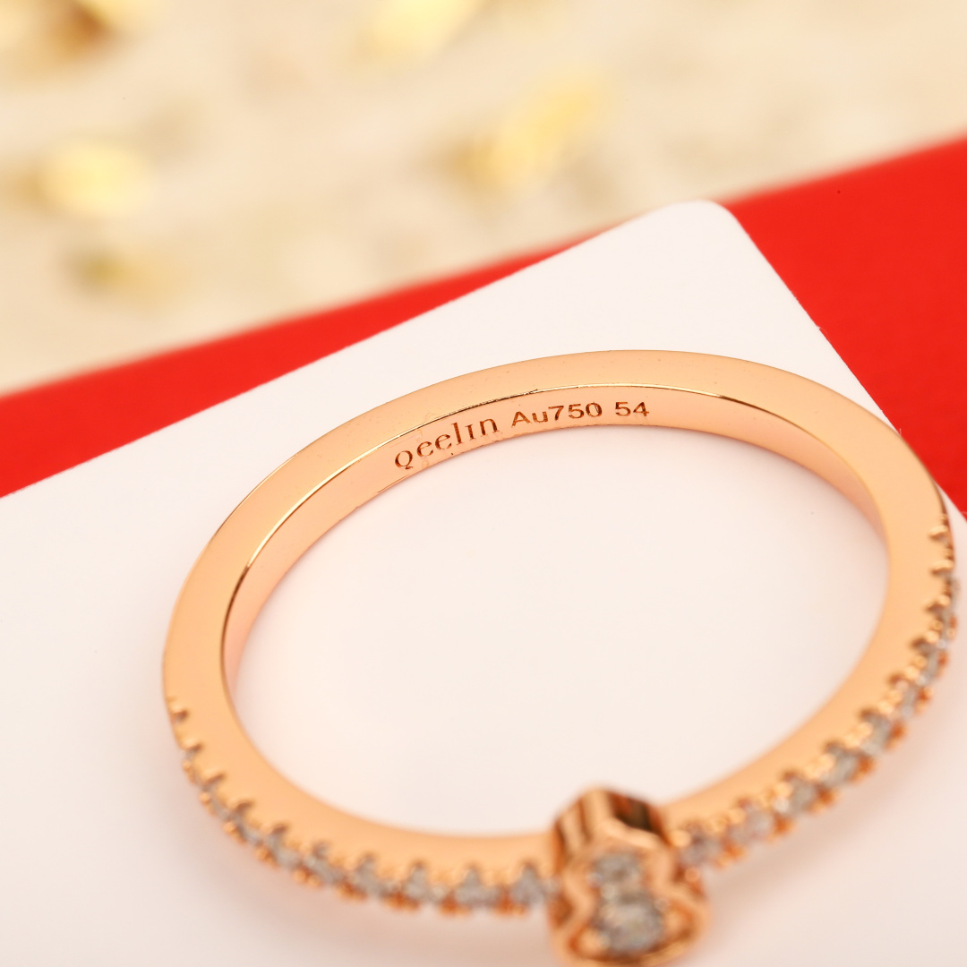 【】MINI葫芦满钻戒指，全新Wulu Mini Solitaires系列，可订做真金真钻版，量大咨询客