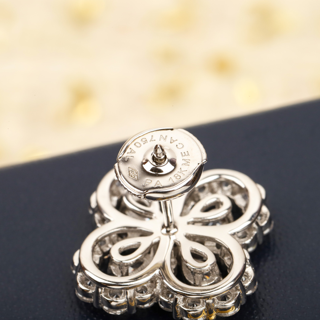 【】looP耳钉，可订做18K真金真钻版，只做对版真金货，价询客FuHW家的Diamond LooP花园