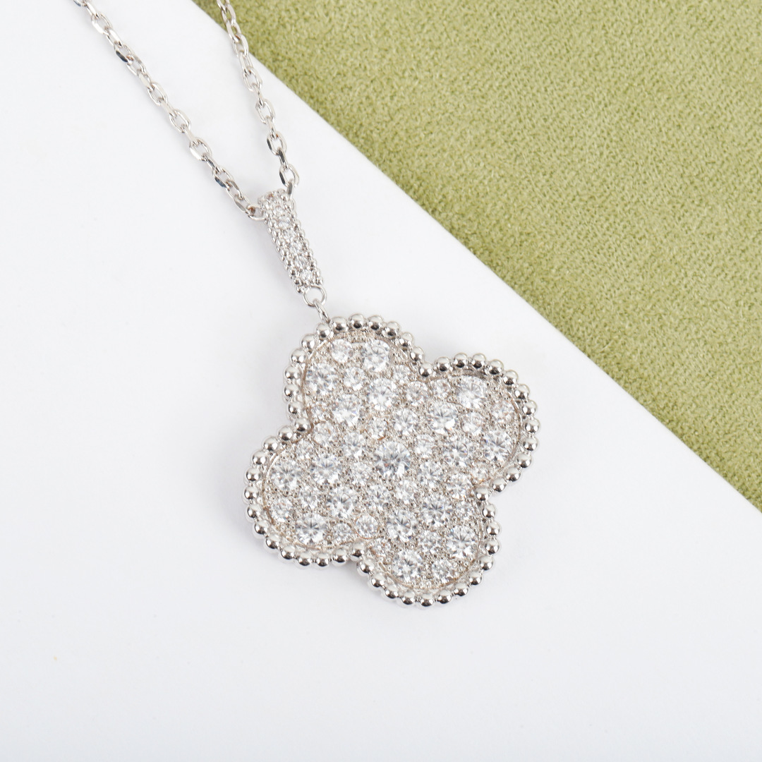 【】大花满钻项链 官网+认准唯一一家真正购入珠宝类官网开发的，可订做真金真钻，只做对版官网真金货，Pk市