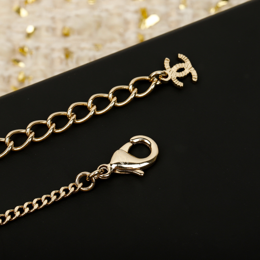 【】官网 12600！量大咨询客Fu❗️【香 流星双c项链】长度🉑调节❗️25秋冬最新款系列！全网首发！